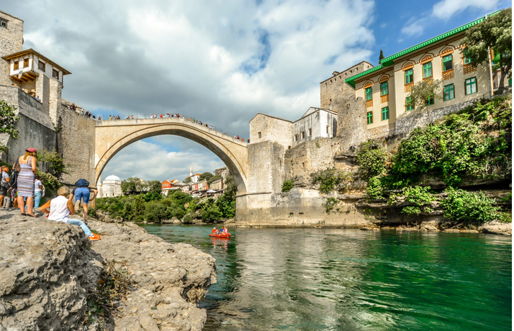 Getting weed in Mostar.